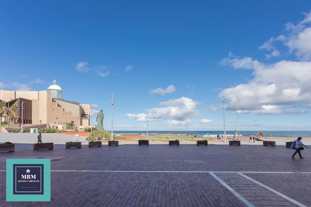 לאס פאלמס דה גראן קנאריה Martina Apartment Las Canteras-Auditorio מראה חיצוני תמונה