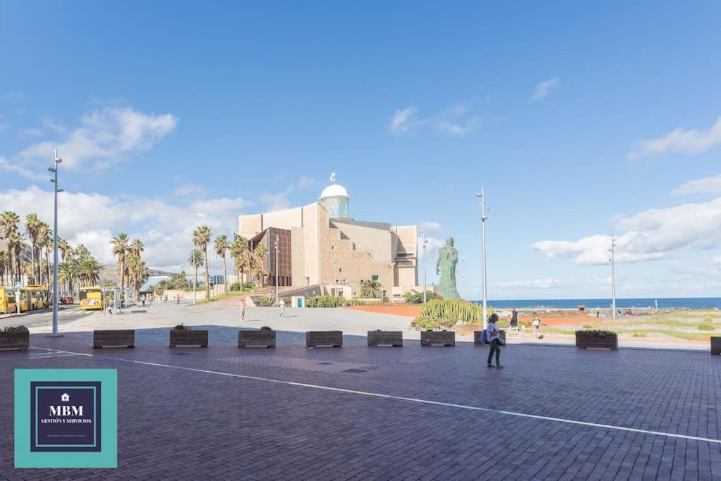 לאס פאלמס דה גראן קנאריה Martina Apartment Las Canteras-Auditorio מראה חיצוני תמונה